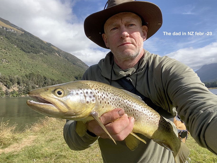 Dad in NZ